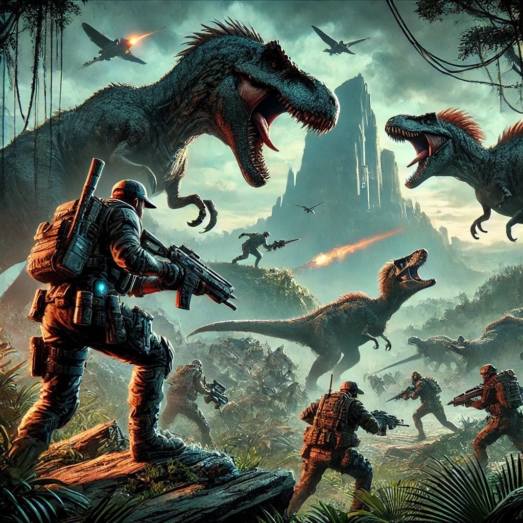  Dino Survival: Shooter Game Stand